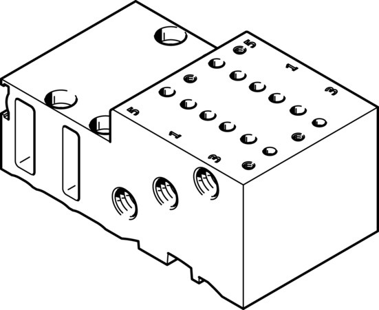 MHP2-PR2-5 Bloc de raccordement