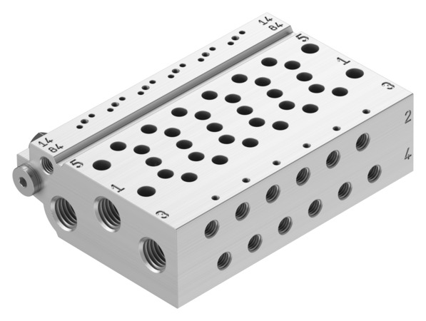 VABM-L1-10W-G18-5 Barrette de raccordement