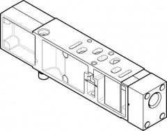 VABF-S4-1-P1A3-G14 Plaque d'alimentation verticale