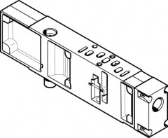 VABF-S4-2-P1A3-G18 Plaque d'alimentation verticale