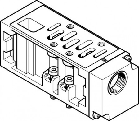 VABF-S1-2-P1A3-G12 Plaque d'alimentation verticale