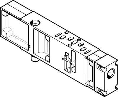 plaque d'alimentation verticale VABF-S4-2-P1A3-G18