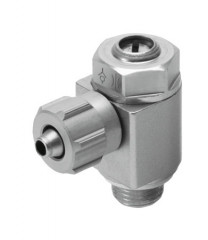 GRLA-1/4-PK-4-B Limiteur de débit unidirectionnel
