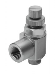 GRLA-1/4-RS-B Limiteur de débit unidirectionnel