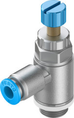 GRLA-1/4-QS-8-RS-D Limiteur de débit unidirectionnel