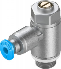 GRLA-1/8-QS-3-D Limiteur de débit unidirectionnel