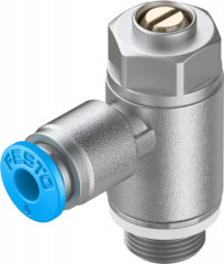 GRLA-1/8-QS-4-D Limiteur de débit unidirectionnel