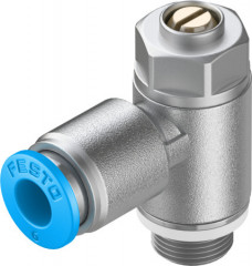 GRLA-1/8-QS-6-D Limiteur de débit unidirectionnel