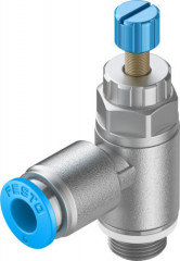 GRLA-1/8-QS-6-RS-D Limiteur de débit unidirectionnel