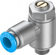 GRLA-1/8-QS-8-MF-D Limiteur de débit unidirectionnel