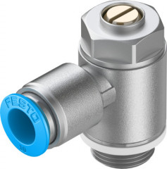GRLA-3/8-QS-10-D Limiteur de débit unidirectionnel