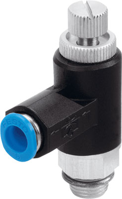 limiteur de débit unidirectionnel GRLA-1/4-QS-8-RS-B