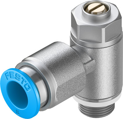 limiteur de débit unidirectionnel GRLA-1/8-QS-8-D