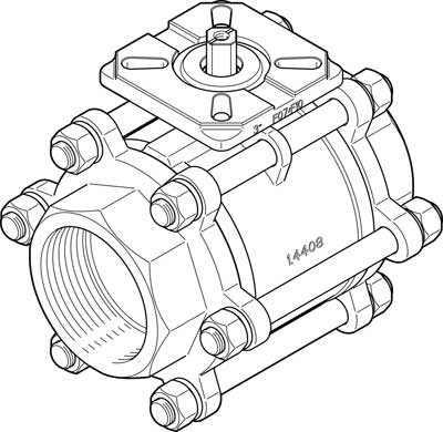 robinet à boisseau sphérique VZBA-3