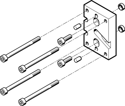 HAPG-SD2-25 Kit d'adaptation