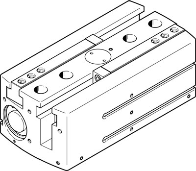 pince à serrage parallèle HGPL-40-80-A-B