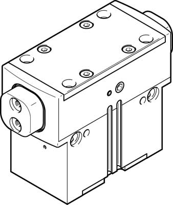 pince à serrage parallèle HGPD-50-A-G1