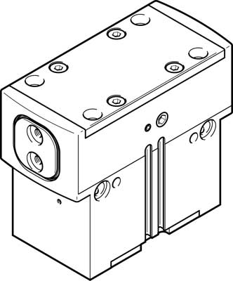 pince à serrage parallèle HGPD-50-A-G2