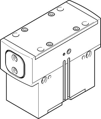 pince à serrage parallèle HGPD-63-A-G2
