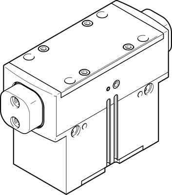 pince à serrage parallèle HGPD-80-A-G1