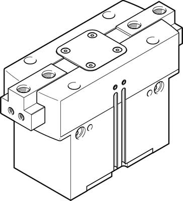pince à serrage parallèle HGPT-63-A-B-G2