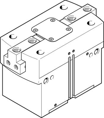 pince à serrage parallèle HGPT-80-A-B-G2