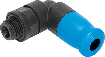 raccord encliquetable en L NPKA-L-G18-Q6-P10