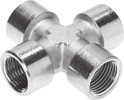 raccord en X NPFC-X-4G12-F