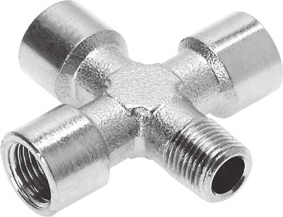 raccord en X NPFC-X-R14-3G14-MFFF