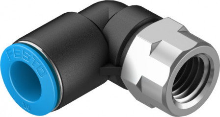 QSLF-1/4-10-B Raccord coudé