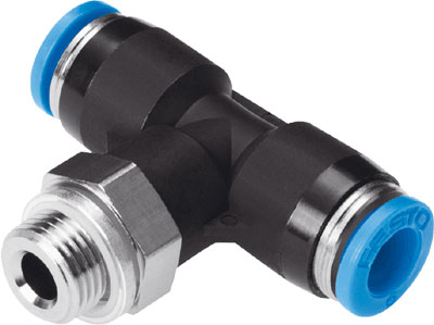 raccord enfichable en T QST-G1/4-12