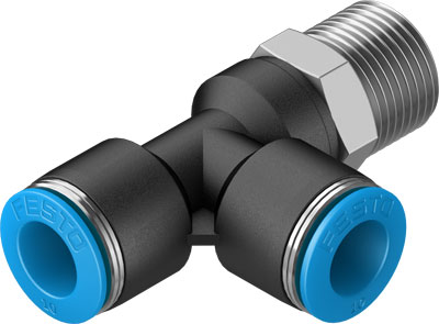 raccord enfichable en T QSTL-3/8-10