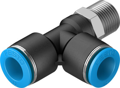 raccord enfichable en T QSTL-3/8-12