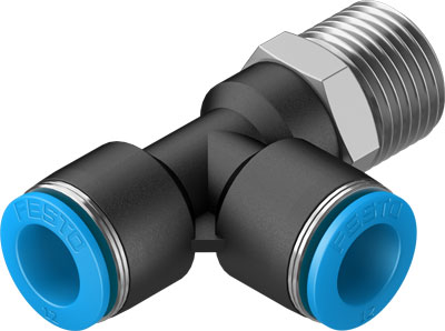 raccord enfichable en T QSTL-1/2-12