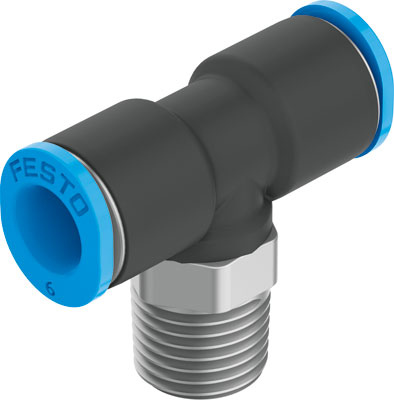 raccord enfichable en T QSMT-1/8-6