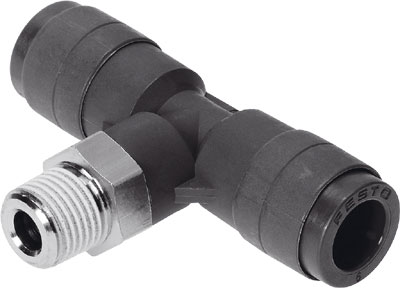 raccord enfichable en T QST-V0-1/8-8