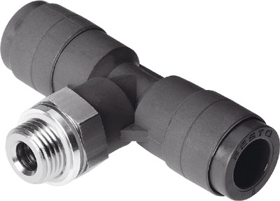 raccord enfichable en T QST-V0-G3/8-8