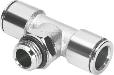 raccord enfichable en T NPQM-T-G18-Q6-P10