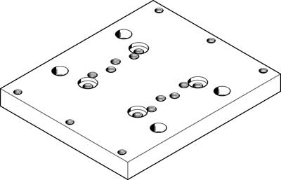 kit de plaques d'adaptation HAPB-32/40