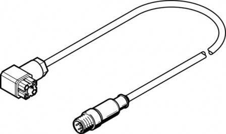 NEBC-P1W4-K-0.3-N-M12G5 Câble de liaison