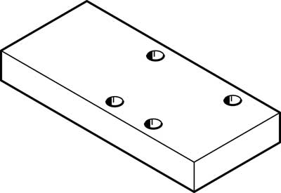 plaque d'obturation IAP-04-D-3