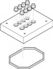 multipôle CPV14-VI-P4-1/8-D