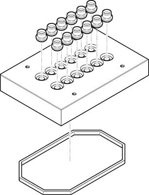 multipôle CPV14-VI-P6-1/8-D