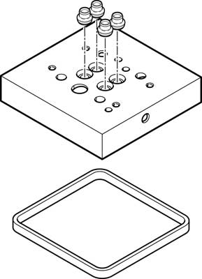 multipôle CPV10-VI-P2-1/8-C