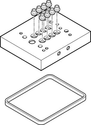 multipôle CPV10-VI-P4-1/8-C