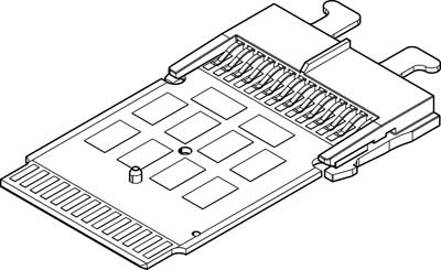 module électrique juxtaposable VMPA1-MPM-EV-AB-4