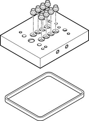 multipôle CPV10-VI-P4-1/8-C