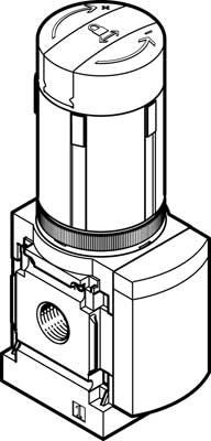 manodétendeur MS4-LRB-1/4-D6-VS-AS-Z