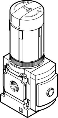 manodétendeur MS6-LRB-1/2-D6-A4-AS