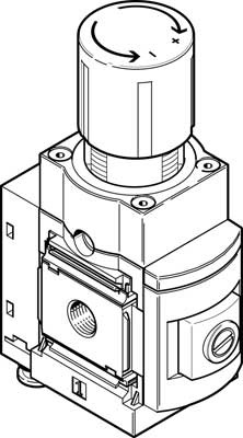 manodétendeur de précision MS6-LRPB-1/2-D4-A8